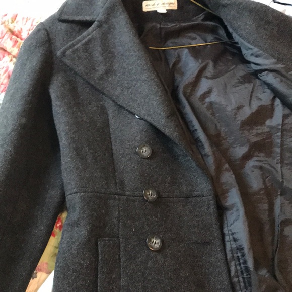 Vintage 90’s Mario de Pinto Designer Wool Peacoat - Picture 12 of 13